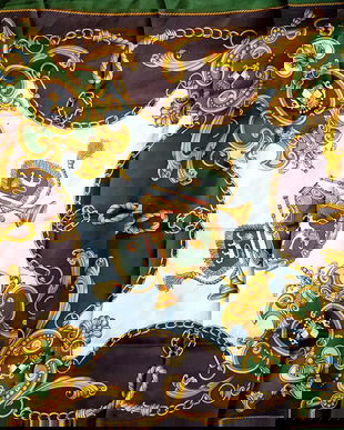 Rezervat .Esarfa matase naturala ,