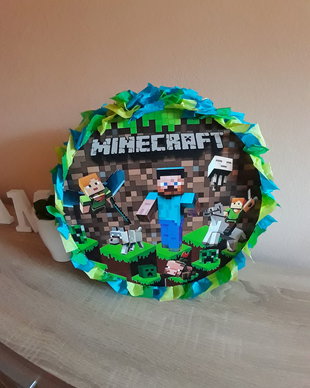 Piñata piniata party Minecraft pinata