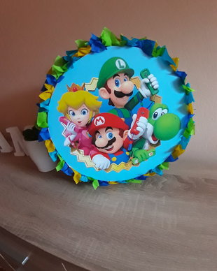 Pinata piniata Super  Mario Luigi