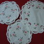 Set 3 mileuri brodate