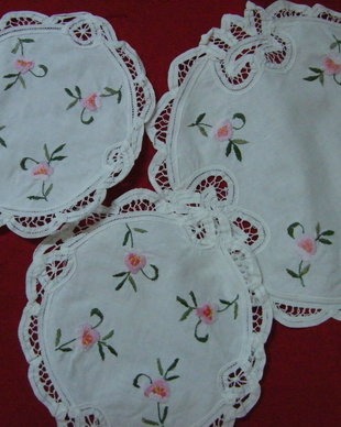 Set 3 mileuri brodate