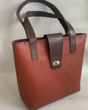 Geanta piele  tote