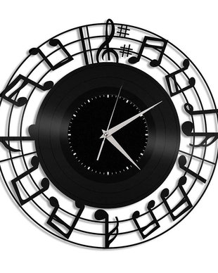 NOTE MUZICALE-ceas de perete