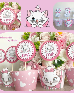 Toppersuri  Pisicuta Marie personalizate