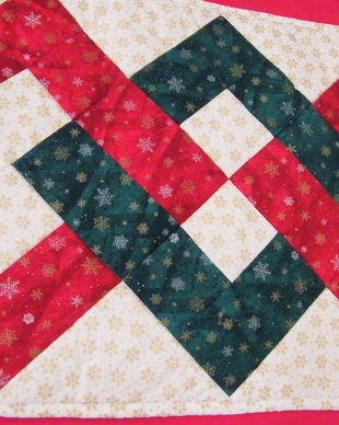 Runner patchwork Craciun