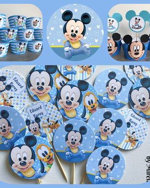 Toppers briose baby Mickey mouse/Betisoare Mickey mouse