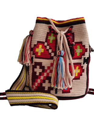 geanta crosetata manual, ornamentata cu motivul popular din Crisana soare fitoform, handmade