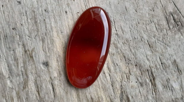 Cabochon carneol, 42x25 mm