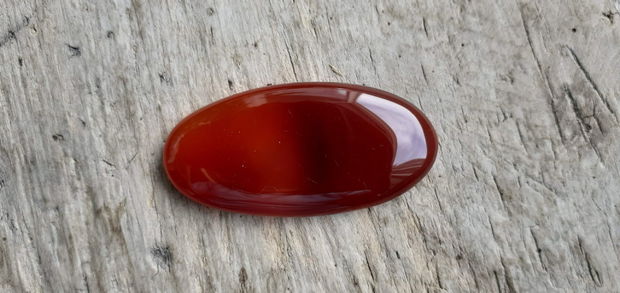 Cabochon carneol, 42x25 mm