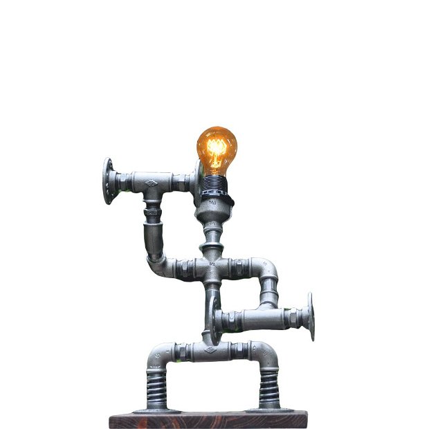lampa gantere steampunkdesigncj, lampa steampunk, corp de iluminat