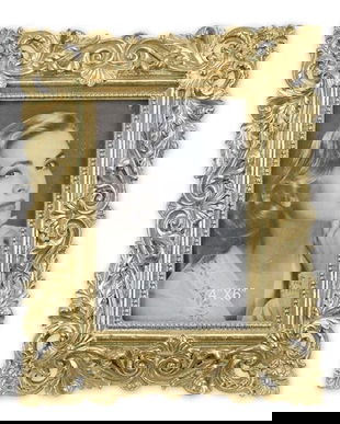 Rama foto aurie din rasini