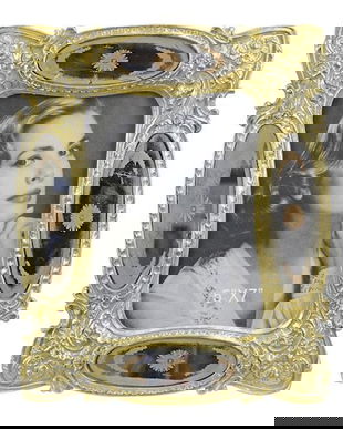 Rama foto aurie din rasini