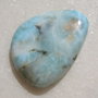 Cabochon din larimar cu incluziuni de cupru, cobalt si vanadiu (lucrat manual in INDIA) aprox 7x28.5x39 mm