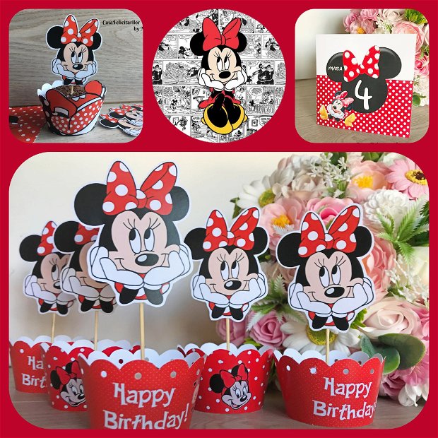 Toppers Minnie mouse