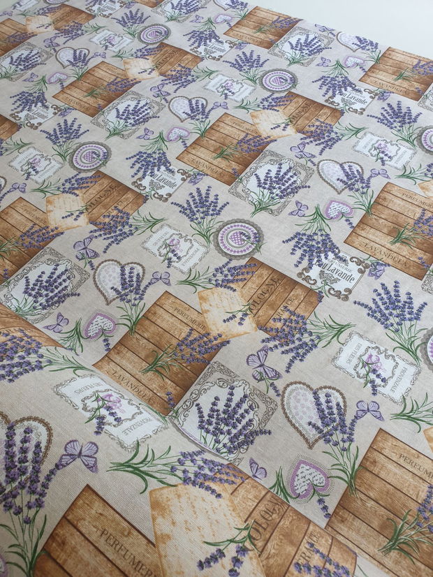 !imediat!Bumbac gros de la 50x280cm - gr.medie, Lavanda, cod LNT