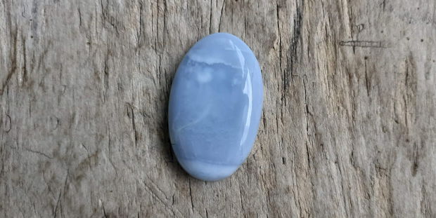 Cabochon opal albastru, 33x22 mm