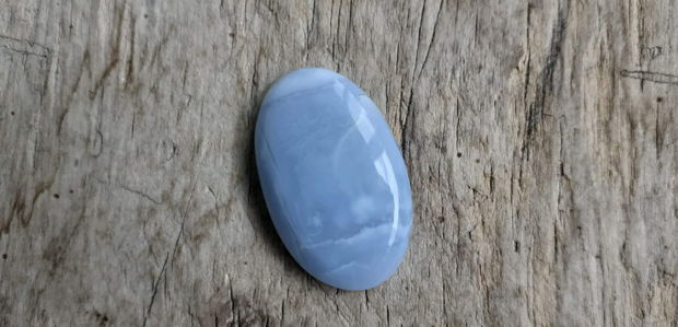 Cabochon opal albastru, 33x22 mm