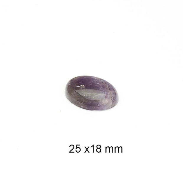 Cabochon Ametist, 25 x 18 mm, B-42