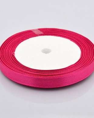 Panglica satin Rose Madder