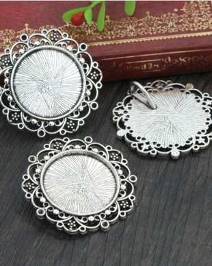 Baza de pandantiv cabochon model