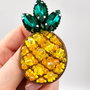 Broșă - Ananas