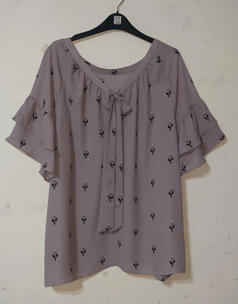 Bluza Loft din dublu voal