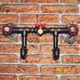 cuier mixt steampunkdesigncj, steampunk, mobila hol, stil industrial