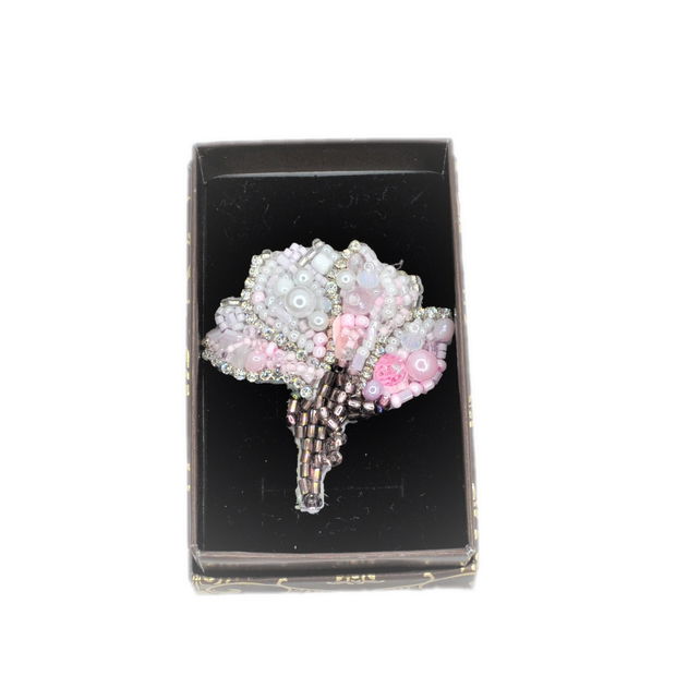 Median compact Introduce brosa magnolie roz 3D handmade brosa floare accesorii femei, bijuterii cadou | Breslo Median compact Introduce brosa magnolie roz 3D handmade brosa floare accesorii femei, bijuterii cadou | Breslo