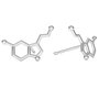 Cercei "serotonina", argint 925