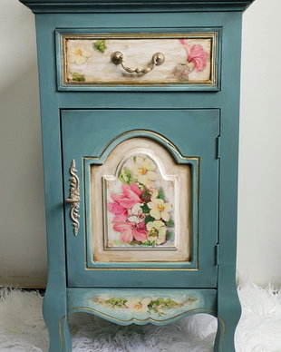 Comodă/dulăpior - Vintage Flower