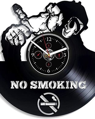 NO SMOKING- ceas de perete