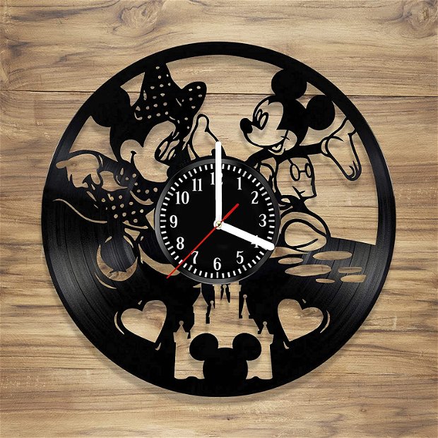 "Mickey & Minnie"-ceas de perete