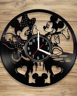 "Mickey & Minnie"-ceas de perete