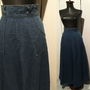 FUSTA CLOCH AMPLU DENIM