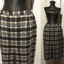 FUSTA STOFA LANA TARTAN
