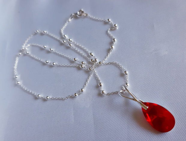 Red Drop - Swarovski Elements