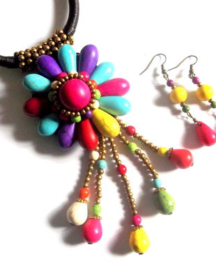set howlite colorate 41117