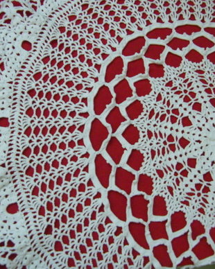 Fata de masa dantelata 88 cm