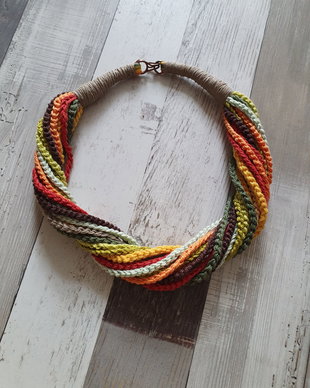 Colier multicolor