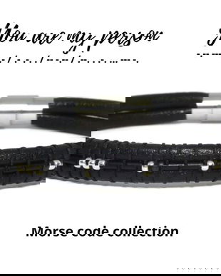 Bratara piele - cod morse "You are my person" / Bratari piele personalizate