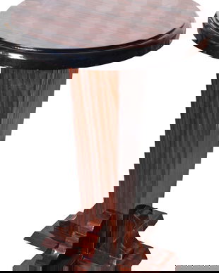 Masuta Art Deco din lemn masiv furniruit