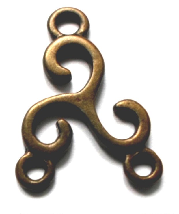 Link metalic 2 stilizat bronz