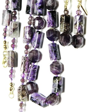 Set cu Charoite (160)