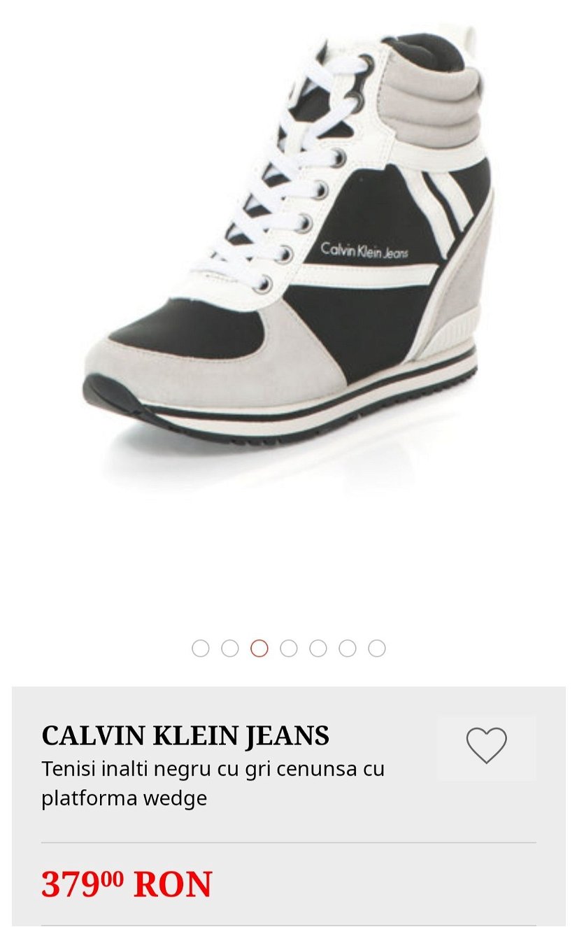 Teniși înalți Calvin Klein