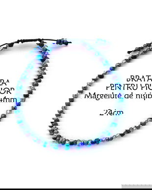Anklet*Bratara pentru picior*Margelute de nisip*Bratara reglabila*Bratara glezna