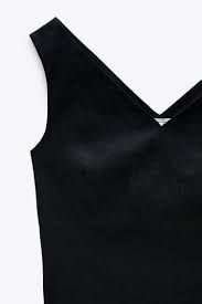 Bluza superbă din in elastic Zara Colecția noua