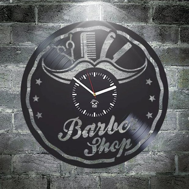 BARBERSHOP-ceas de perete