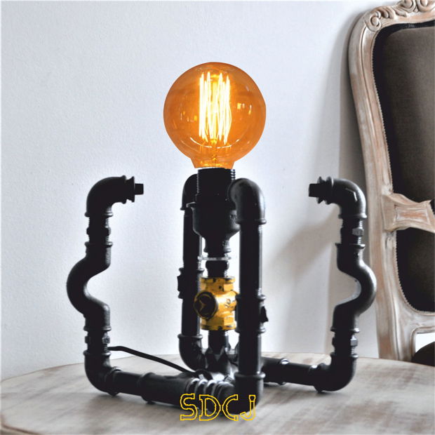 lampa cub steampunkdesigncj, lampa steampunk, corp de iluminat