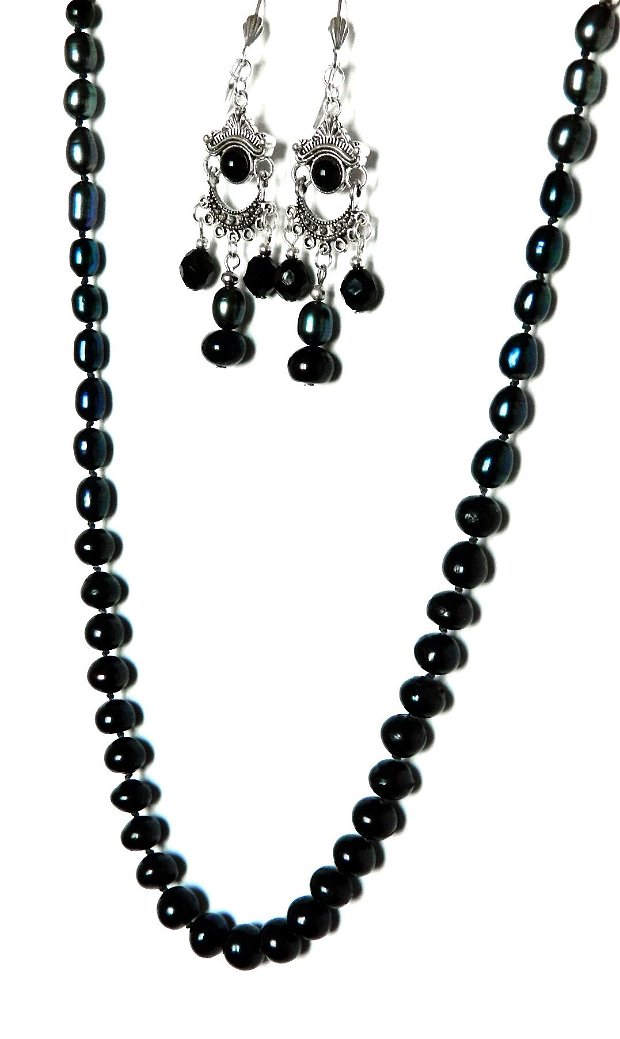 Set cu Perle negre (168)