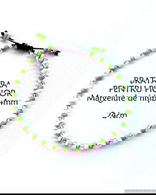 Anklet*Bratara pentru picior*Margelute de nisip*Bratara reglabila*Bratara glezna